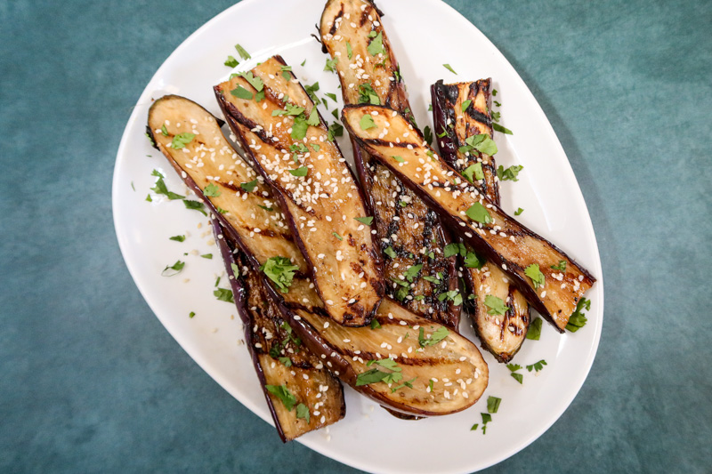 Grilled Chinese Eggplant Recipe