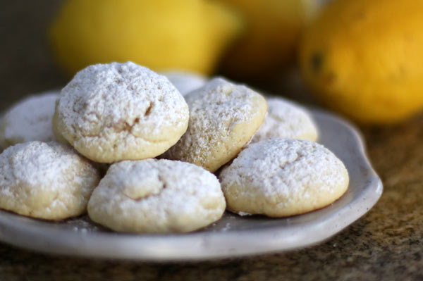 lemon snowball cookies