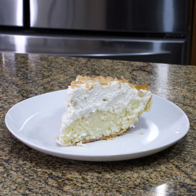 coconut cream pie