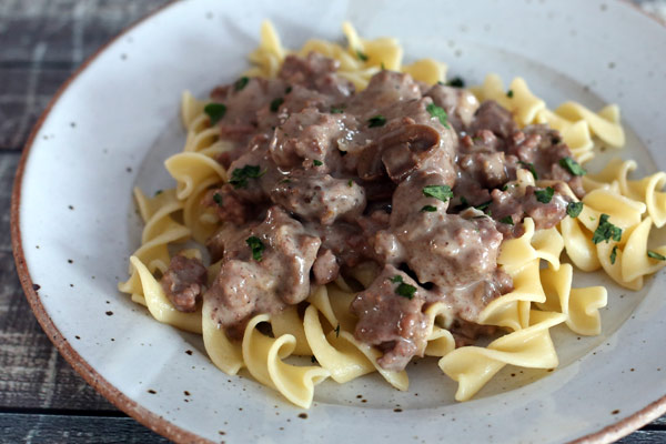 ground beef stroganoff