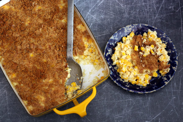 scalloped corn casserole