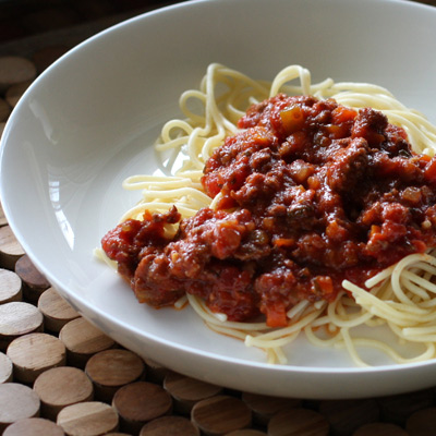 spaghetti sauce