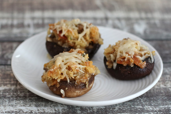 cajun stuffed mushrooms