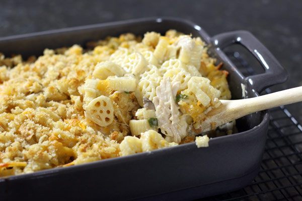 two-cheese-turkey-and-pasta-bake-recipe