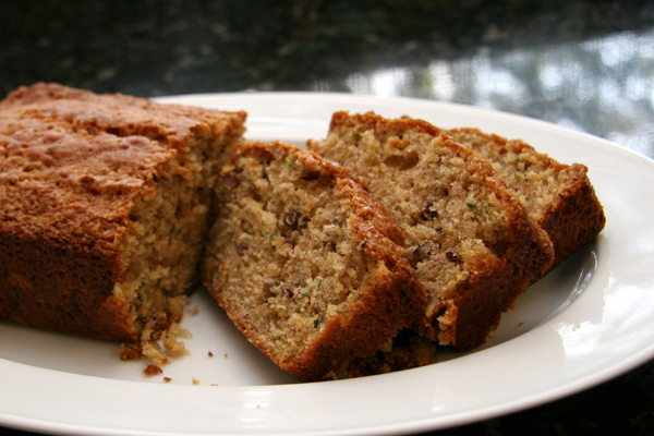 classic zucchini bread