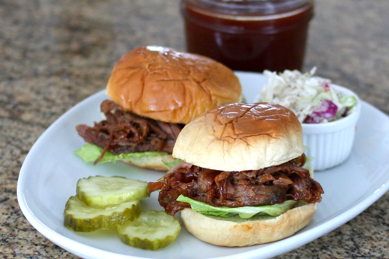 Easy bbq beef sandwiches.