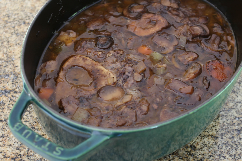 Oven Braised Beef Shanks Recipe