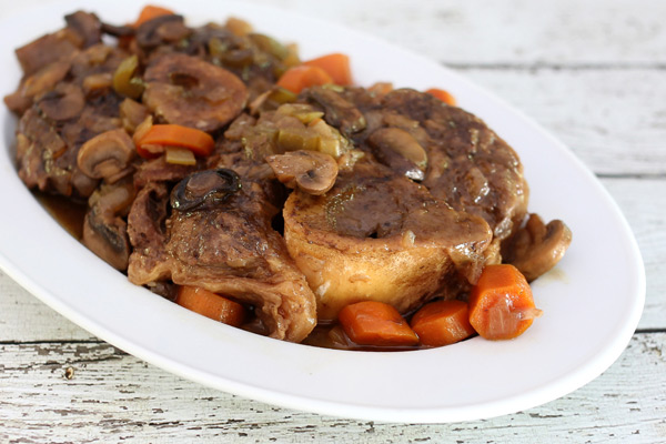 Oven Braised Beef Shanks Recipe