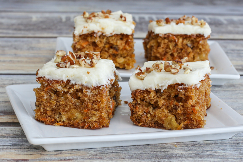 Carrot Applesauce Cake Recipe