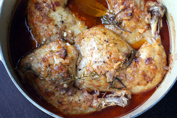 Braised Rosemary Chicken