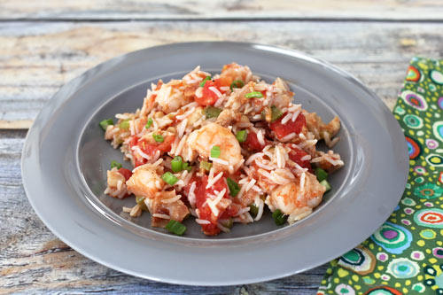 Shrimp and Chicken Rice Pilaf Recipe