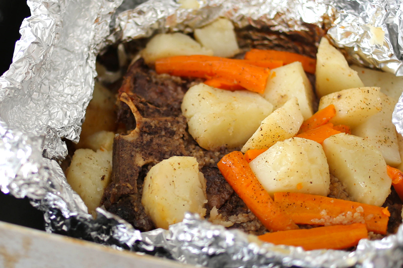Baked Chuck Steak And Potatoes In Foil Classic Recipes