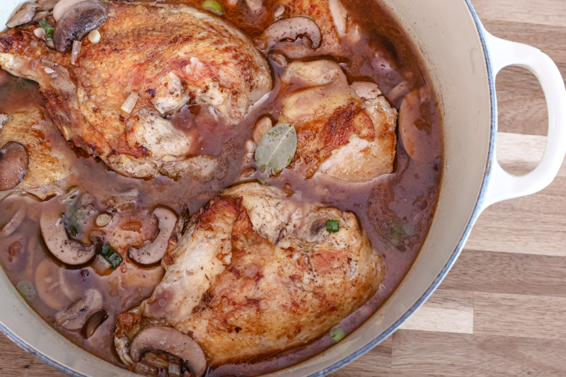 Chicken Coq Au Vin Recipe