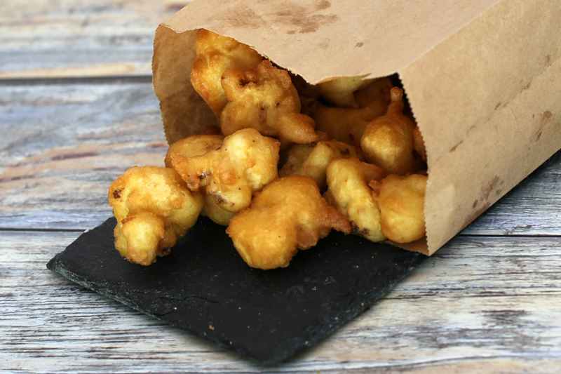 Deep Fried Beer Batter Cauliflower
