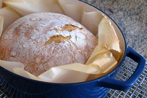 no-knead dutch oven bread recipe