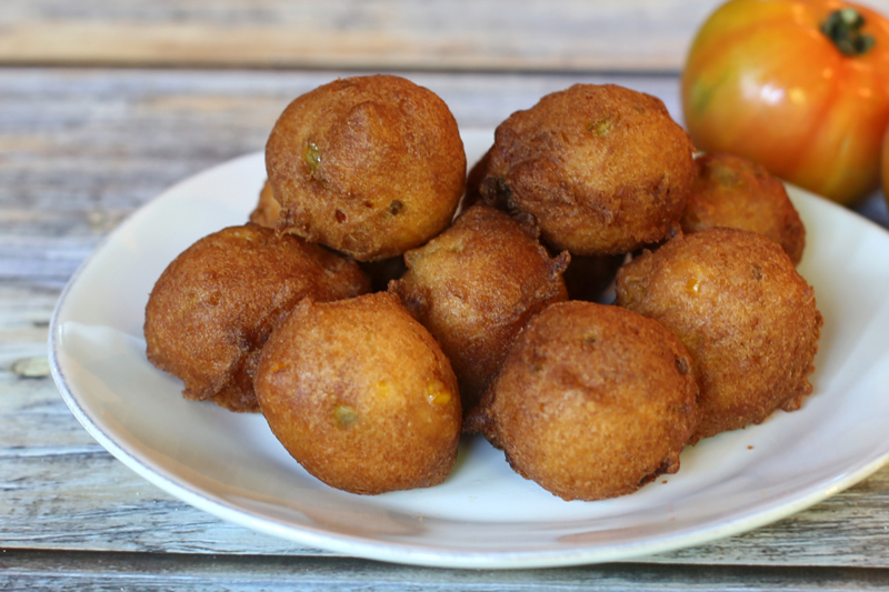 Corn and Ham Fritters Recipe