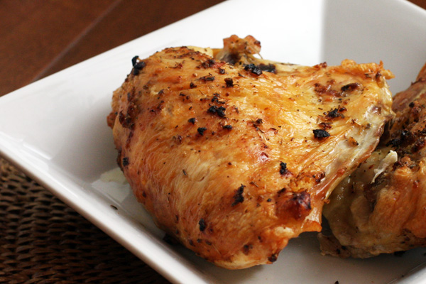 Roasted Herb and Garlic Chicken Breasts