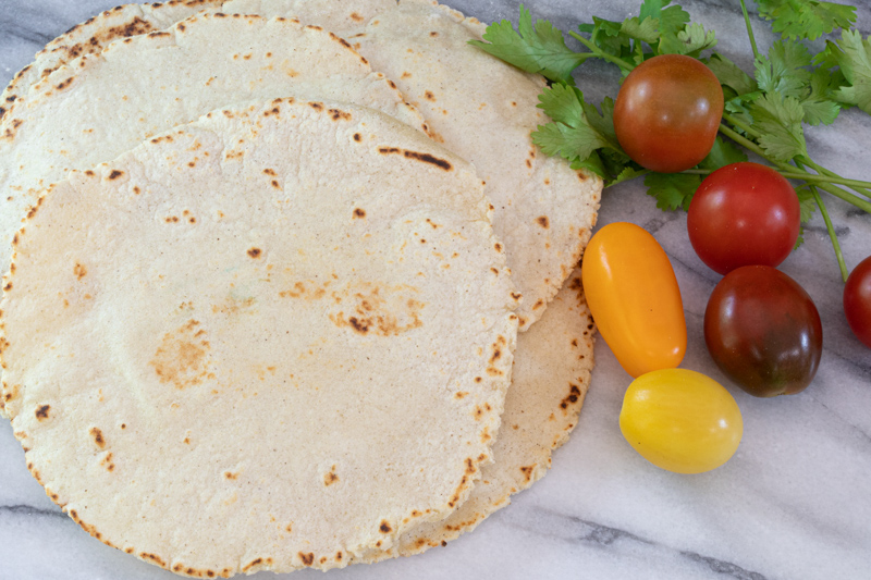 Homemade Corn Tortillas