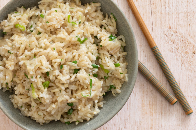 Instant Pot Coconut Brown Basmati Rice