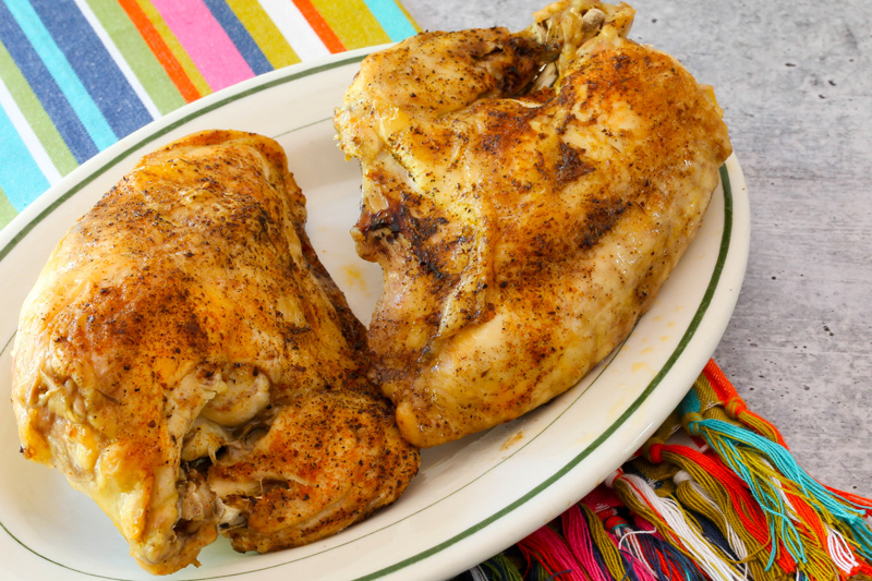 Microwave Miso Glazed Chicken and Vegetables