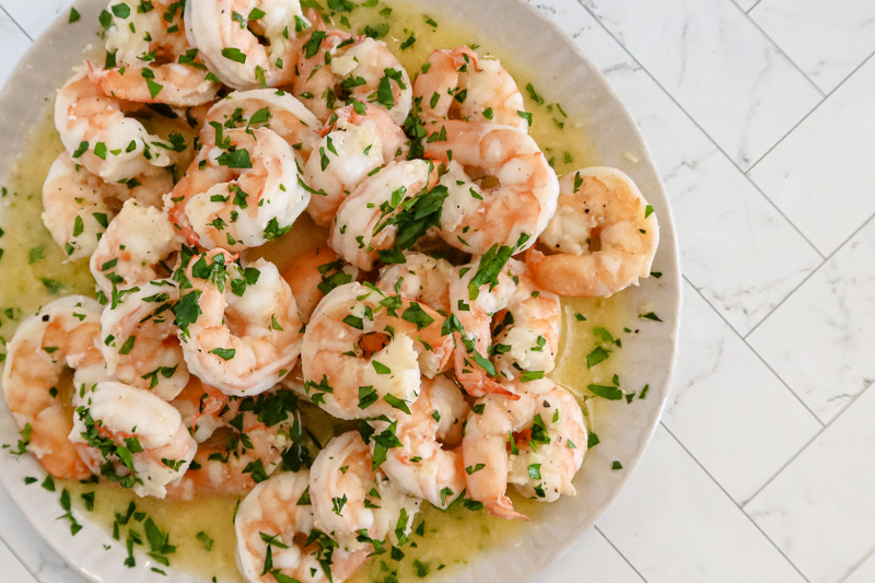 Lemon Garlic Shrimp and Rice Recipe