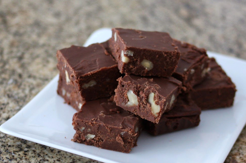 microwave fudge