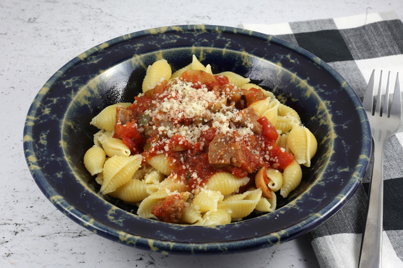 Neapolitan Pasta With Italian Sausage