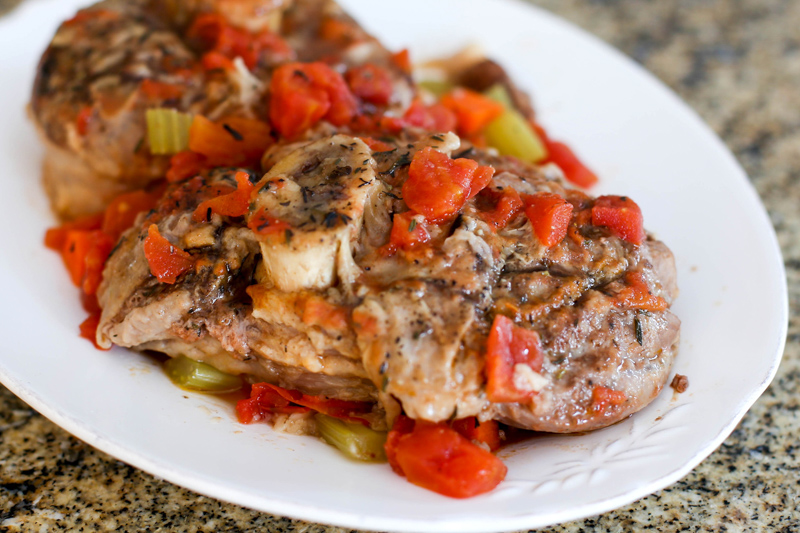 Slow Cooker Veal Shanks Osso Buco