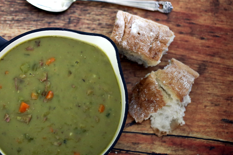 Split Pea Soup With Bacon Recipe