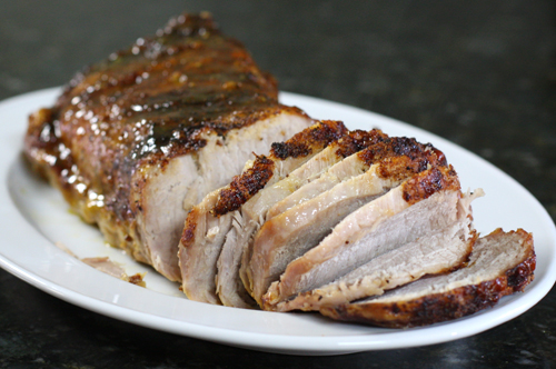 Mustard Glazed Pork Loin Roast Recipe