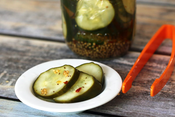 Quick Refrigerator Cucumber Pickles - Classic-Recipes