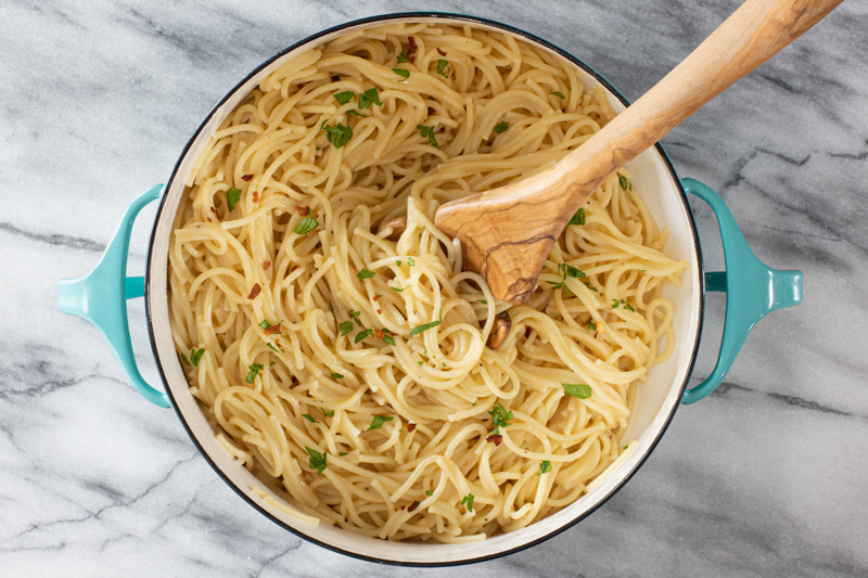 Roasted Garlic Pasta