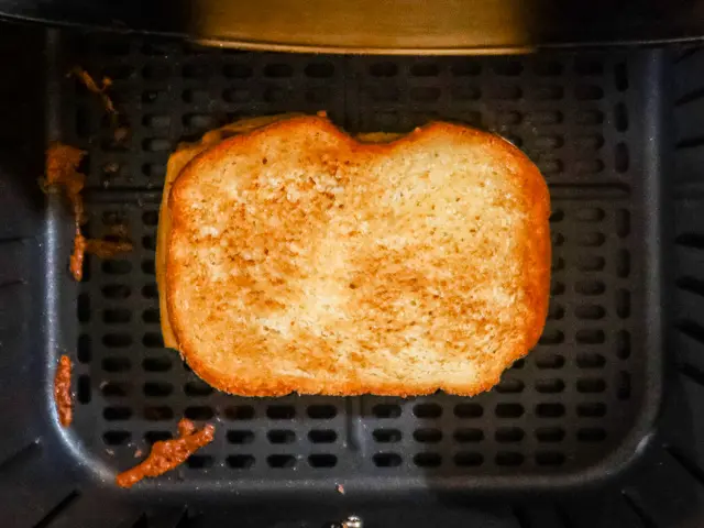 air fryer grilled cheese