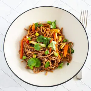 cold noodle salad