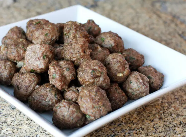 baked meatballs