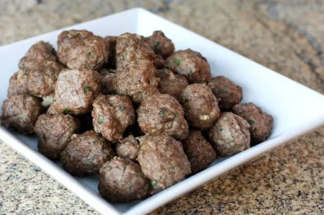 baked meatballs