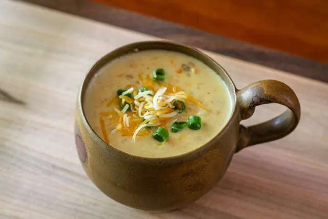 cup of potato soup