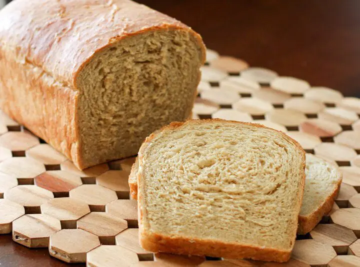 best oatmeal bread, sliced