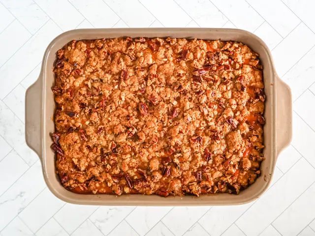 baked sweet potato casserole