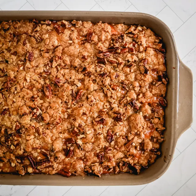 baked sweet potato casserole