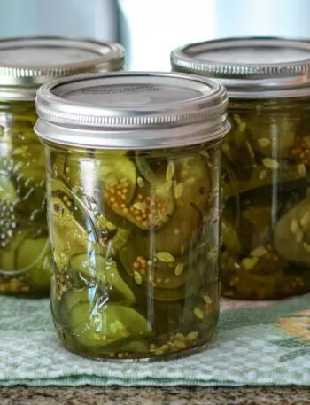 homemade bread and butter pickles