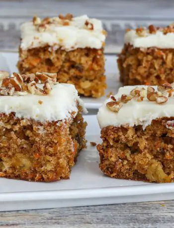 carrot cake with applesauce