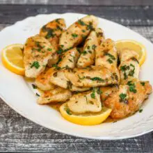 chicken piccata with lemon