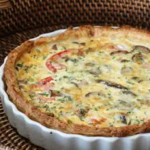 chicken quiche