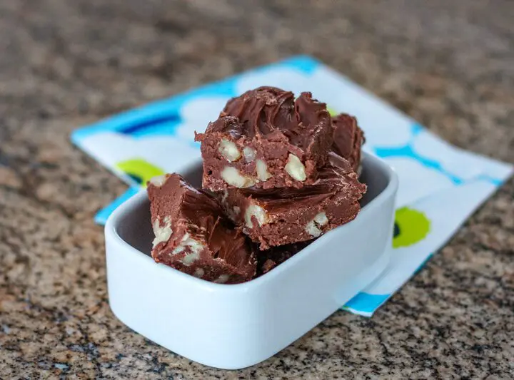 chocolate hazelnut fudge