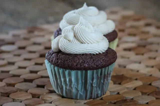 chocolate stout cupcakes with Irish cream frosting