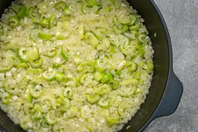 sautéed vegetables for stuffing