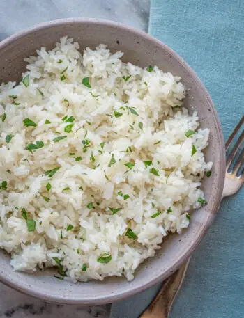 bowl of cooked rice