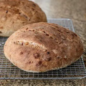 cranberry walnut yeast bread