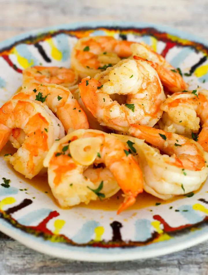 slow cooker shrimp scampi